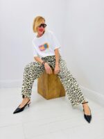 T-Shirt Coton Motif Sardines Brodé – Image 3