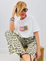 T-Shirt Coton Motif Sardines Brodé – Image 4