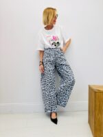 Pantalon Large Coton Imprimé Léopard – Image 6