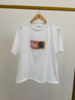 T-Shirt Coton Motif Sardines Brodé – Image 2