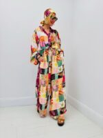 Pantalon Large Imprimé Patchwork - Marque Corner