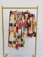 Pantalon Large Imprimé Patchwork - Marque Corner – Image 2