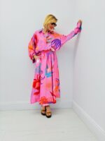 Chemise Fluide Imprimé Tropical En Tencel - Marque Corner