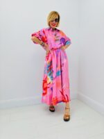 Chemise Fluide Imprimé Tropical En Tencel - Marque Corner – Image 2