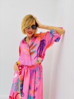 Chemise Fluide Imprimé Tropical En Tencel - Marque Corner – Image 3