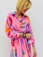 Chemise Fluide Imprimé Tropical En Tencel - Marque Corner – Image 4