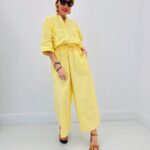 Pantalon Vichy Fluide En Coton