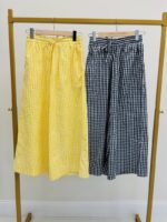 Pantalon Vichy Fluide En Coton – Image 2