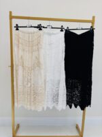 Jupe Longue Crochet Doublée Esprit Bohème Chic – Image 2