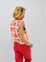 Top Crochet Multicolore Motifs Granny Esprit Bohème – Image 2
