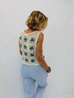 Top Crochet Étoiles Esprit Bohème Estival – Image 2