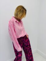 Chemise Rayée En Coton Coupe Fluide - Marque Palme – Image 4