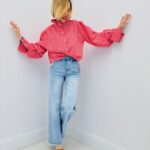 Chemise Vichy En Coton À Col Froncé Esprit Romantique Chic