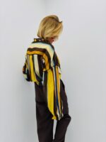 Blouse Rayée Multicolore En Viscose – Image 2