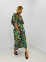 Robe Alabama Imprimé Cachemire Fluide Esprit Bohème Chic - RUEDESABBESSES – Image 2