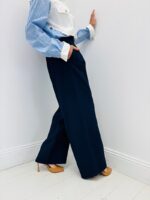 Pantalon À Pinces Fluide Taille Haute Élégance Naturelle – Image 6