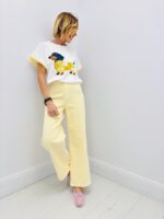 T-Shirt Teckel Brodé Patchwork Esprit Fun Chic – Image 3