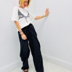 T-Shirt Imprimé Effet Maillot De Bain