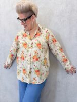 Chemise Imprimée Florale Esprit Romantique Chic