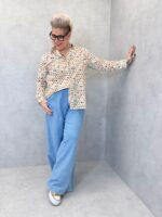 Chemise Imprimée Chats Colorés Esprit Fun Chic – Image 3