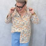 Chemise Imprimée Chats Colorés Esprit Fun Chic