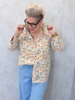 Chemise Imprimée Chats Colorés Esprit Fun Chic