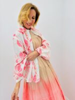 Chemise Brodée Fleurie En Viscose Et Lin - Gold&Silver – Image 5