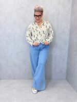 Chemise Imprimée Personnages Artistiques Esprit Casual Moderne – Image 3