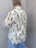 Chemise Imprimée Personnages Artistiques Esprit Casual Moderne – Image 2