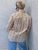 Chemise Imprimée Visages Artistiques Esprit Pop Chic – Image 2