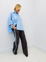 Chemise Plissée Au Dos Oversize En Coton Structuré – Image 5