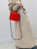 Mini Sac Nylon Multi-Poches Bandoulière Colorée – Image 6