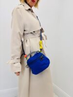 Mini Sac Nylon Multi-Poches Bandoulière Colorée – Image 4