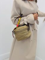 Mini Sac Nylon Multi-Poches Bandoulière Colorée – Image 2