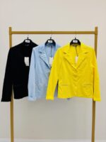 Veste Façon Blazer En Coton Stretch – Image 6