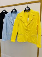 Veste Façon Blazer En Coton Stretch – Image 5