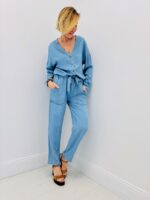 Combinaison Fluide En Lyocell Coupe Décontractée Chic - FREDA – Image 2