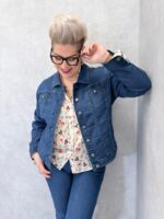 Veste Denim Stretch Classique Élégante - S'QUISE