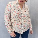 Chemise Imprimé Fleuri En Viscose