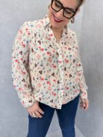 Chemise Imprimé Fleuri En Viscose