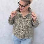 Veste Imprimé Léopard En Coton