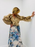 Blouse Volants En Coton Léger Esprit Bohème Élégant – Image 3