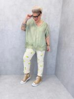 Top Fluide En Viscose Avec Dentelle – Image 4