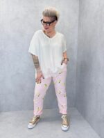 Top Fluide En Viscose Avec Dentelle – Image 2