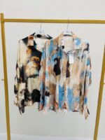 Chemise Fluide Imprimée Esprit Élégant Moderne – Image 3