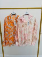 Chemise Fluide Imprimée Esprit Élégant Moderne – Image 2