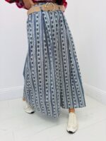 Jupe Liberty Fluide Ceinturée – Image 5