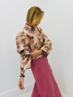 Veste Courte Façon Tapisserie Motif Floral Brodé – Image 5