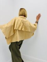 Chemise Oversize Fluide Coupe Cape Élégante – Image 4