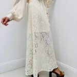 Jupe Dentelle Doublée